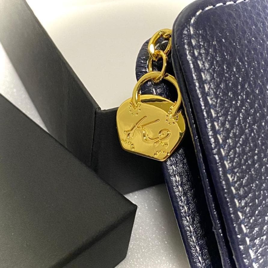 【美品・未使用】kitamura K2｜牛革二つ折り財布 U-128