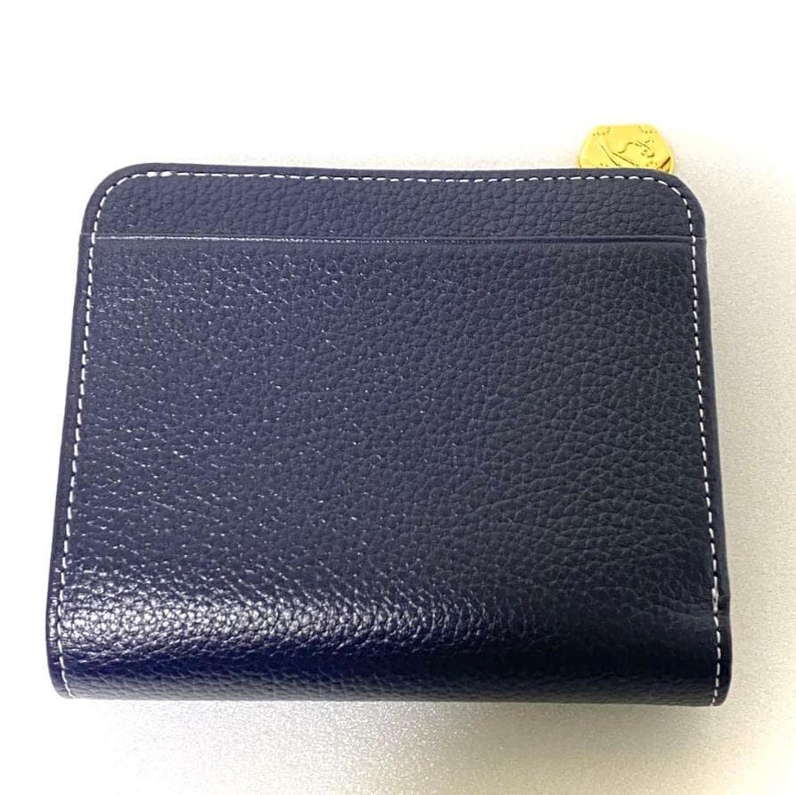 【美品・未使用】kitamura K2｜牛革二つ折り財布 U-128