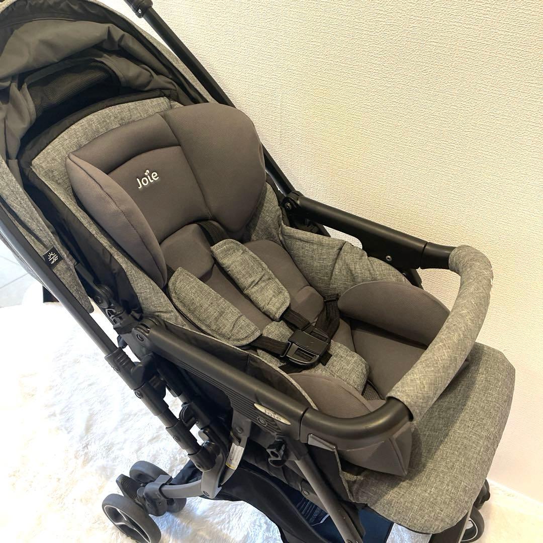 【美品】Joie スマバギ 4WD ベビーカー 両対面 AB型 グレー