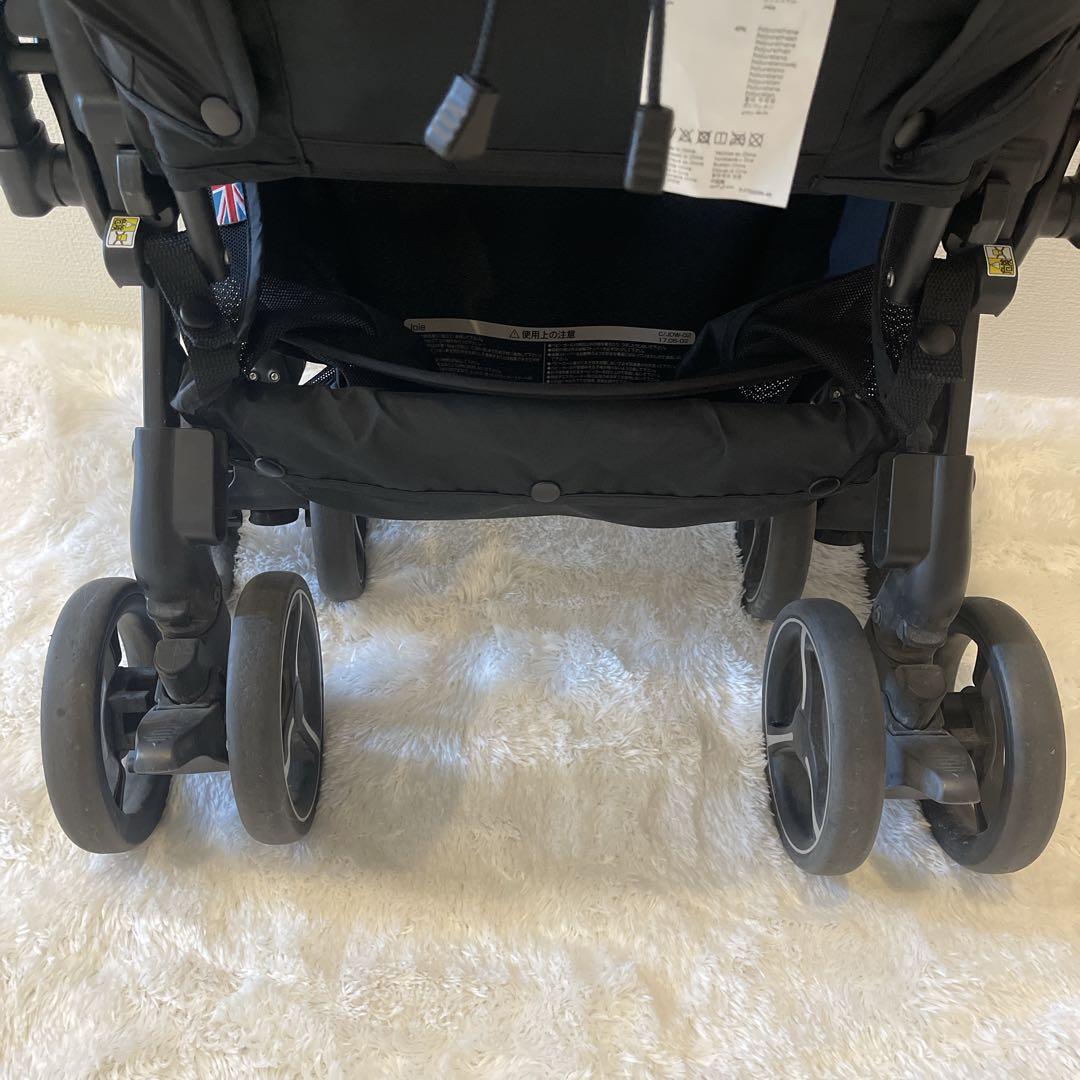 【美品】Joie スマバギ 4WD ベビーカー 両対面 AB型 グレー