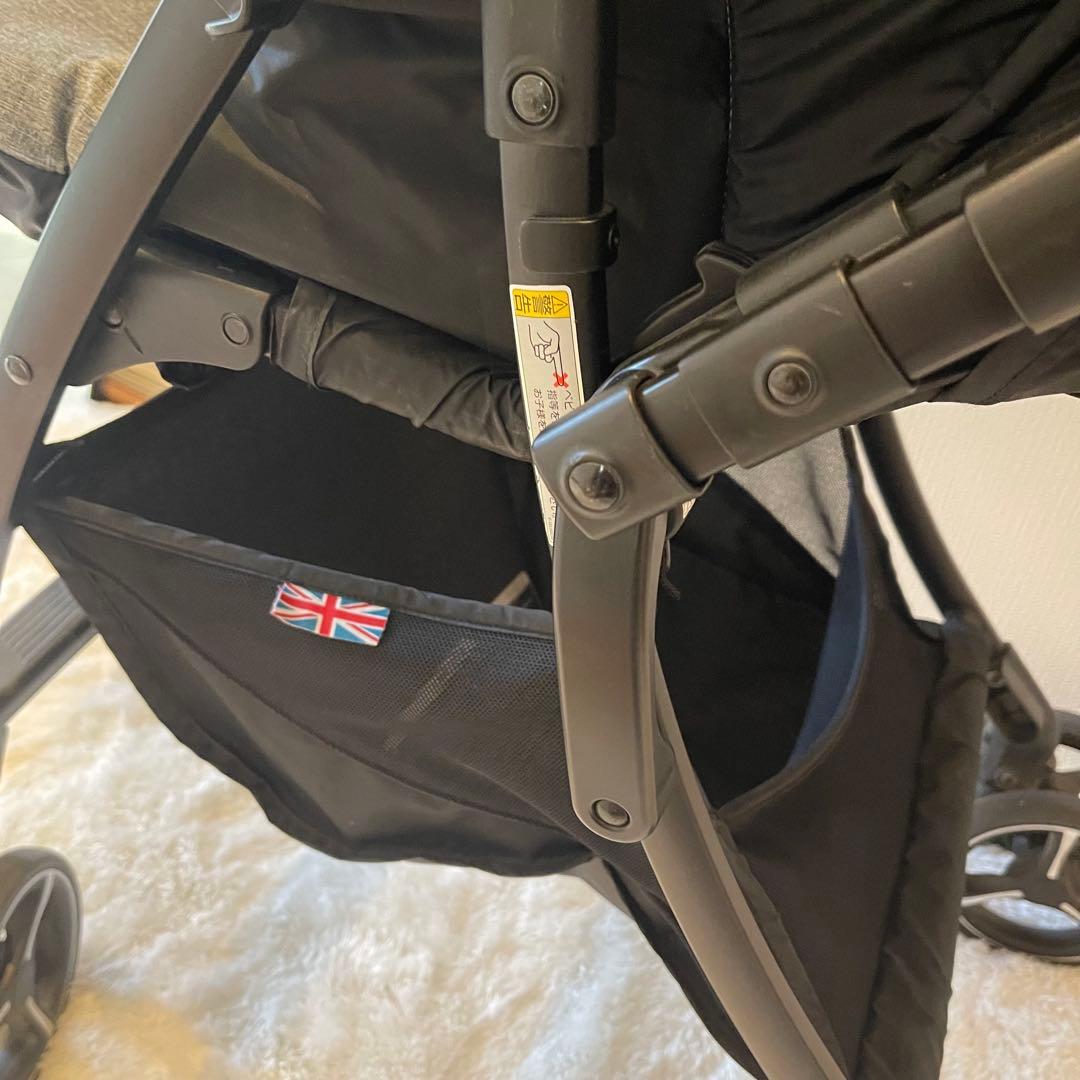 【美品】Joie スマバギ 4WD ベビーカー 両対面 AB型 グレー