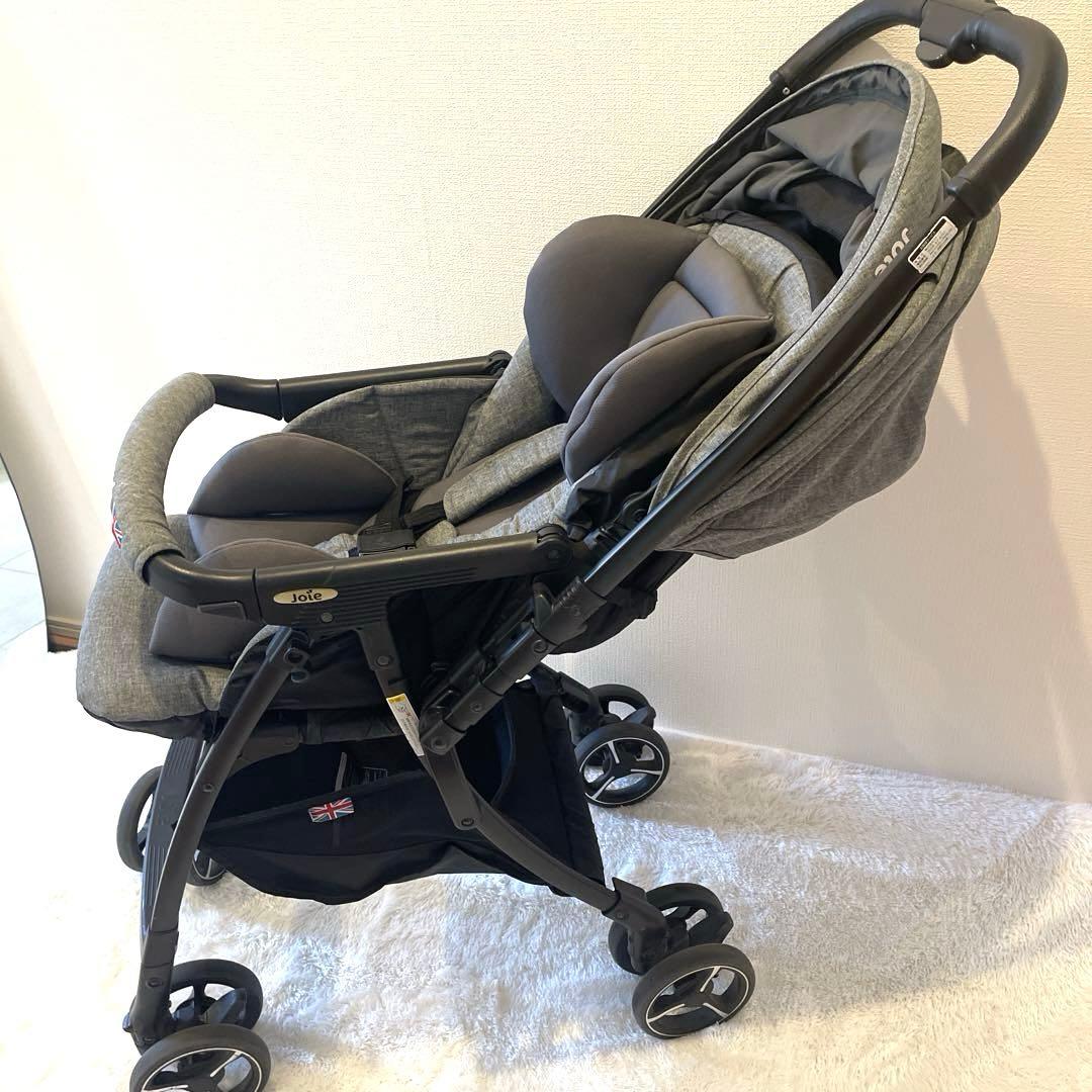 【美品】Joie スマバギ 4WD ベビーカー 両対面 AB型 グレー