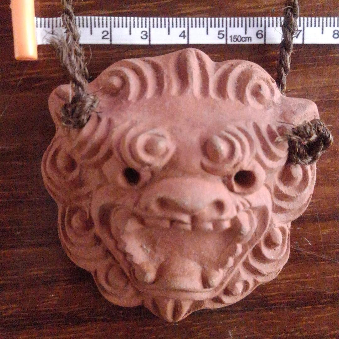 シーサー 1匹 やちむん 秀さん作