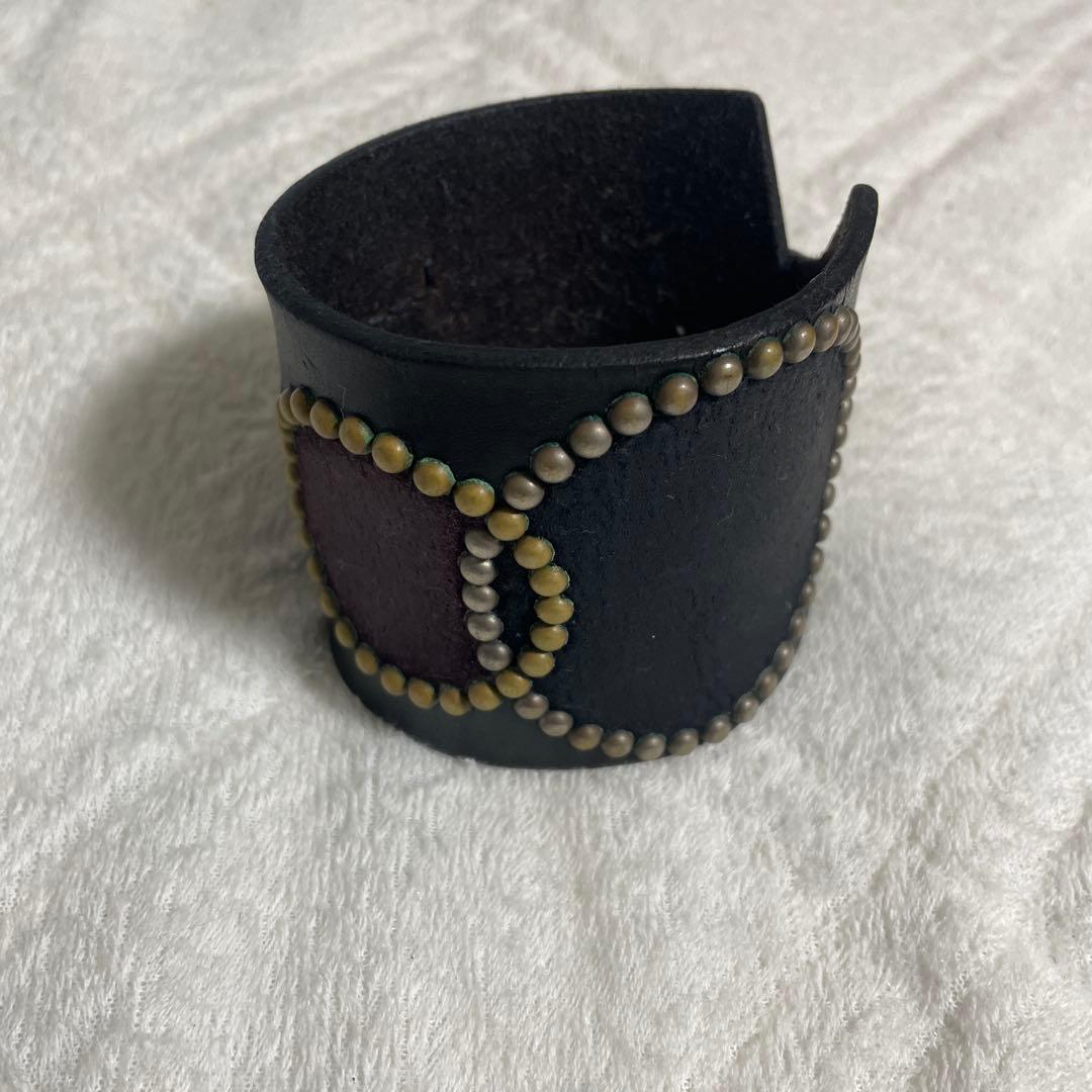 ウルフズヘッドタイプスタッズブレスレット 70㎜木村拓哉