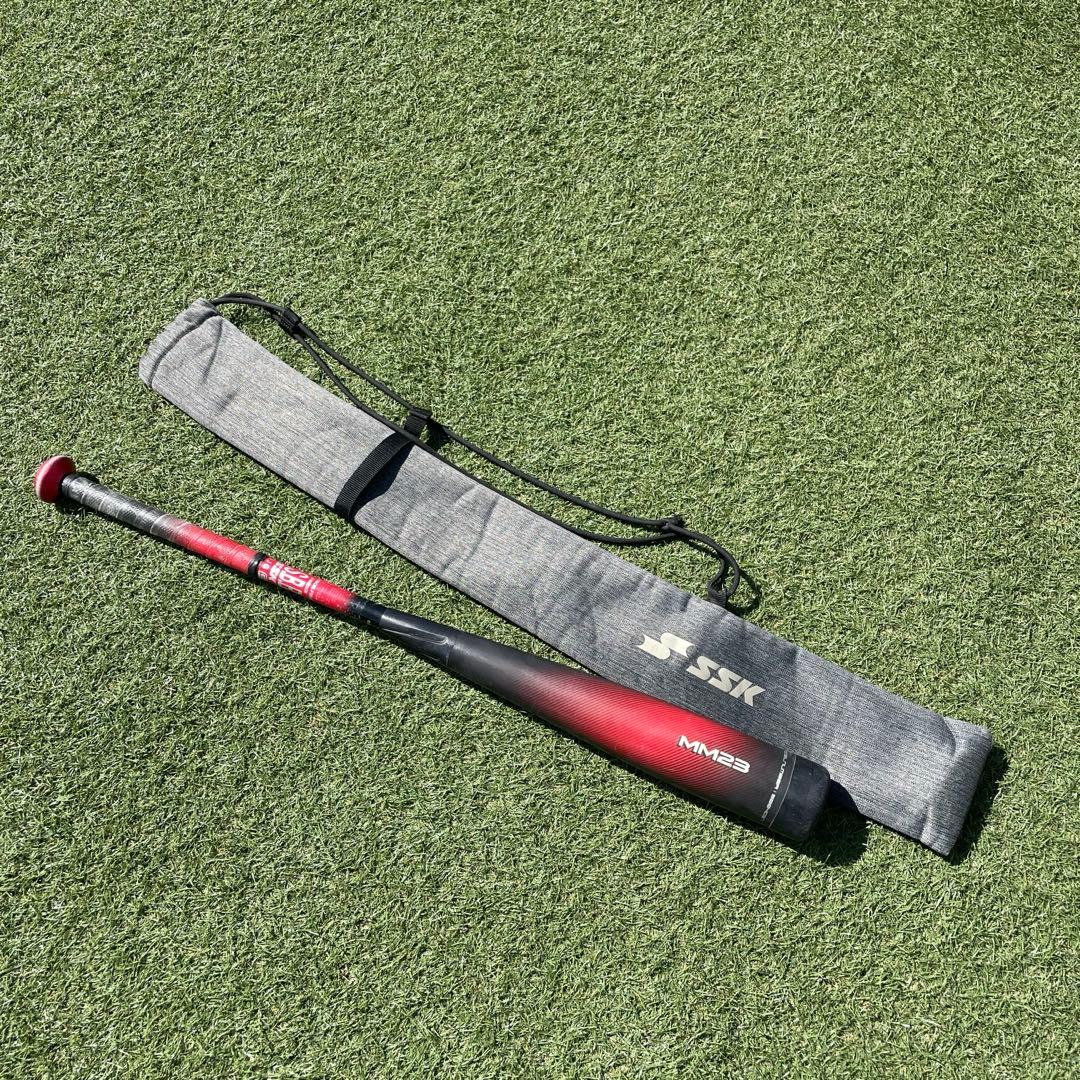 SSK MM23 軟式バット【ジュニア用】80cm690g バットケース付き