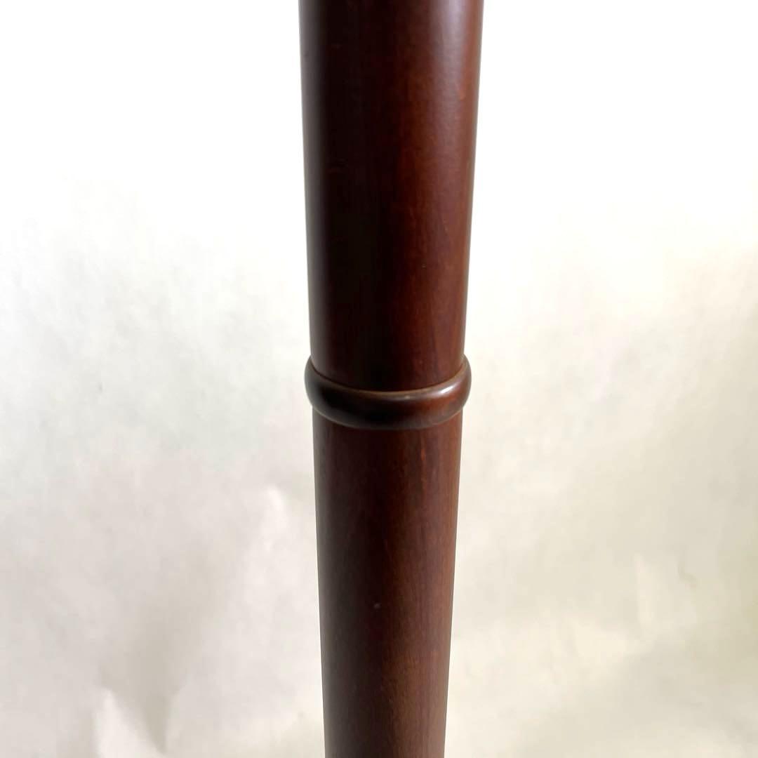 秋田木工・IDC大塚家具・曲げ木・ コートスタンド45・ ウォールナット色