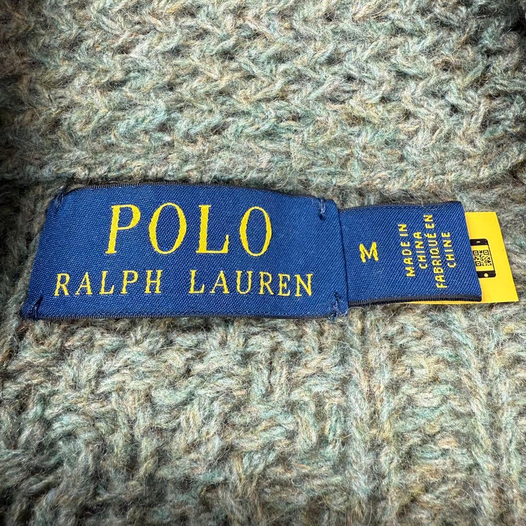 極美品 POLO RALPH LAUREN カシミヤ混 カーディガン 現行タグ