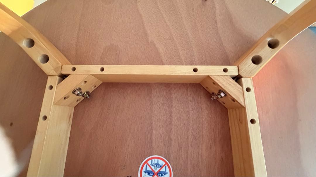 木製 円形 ダイニングテーブル