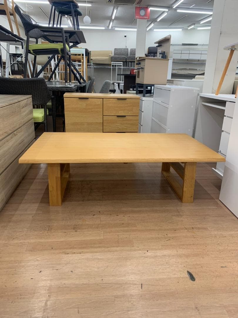 【福岡市限定】テーブル ニトリ アケビ 135×80×38