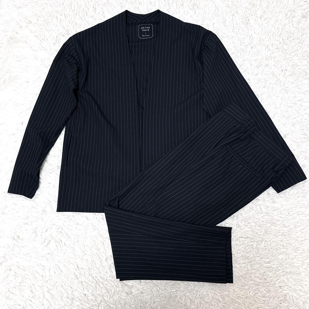 ✨美品✨UNITED TOKYO Dry Air カーディガン&パンツセット