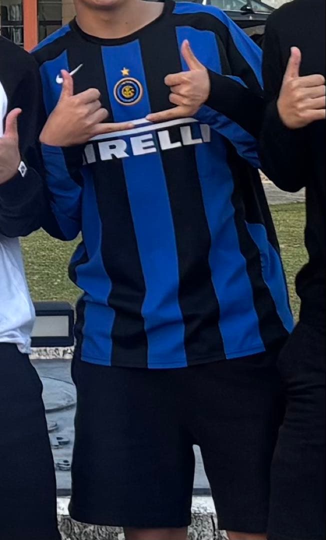 00s NIKE ナイキ　インテルミラノ　ヴィンテージ ユニフォーム　長袖