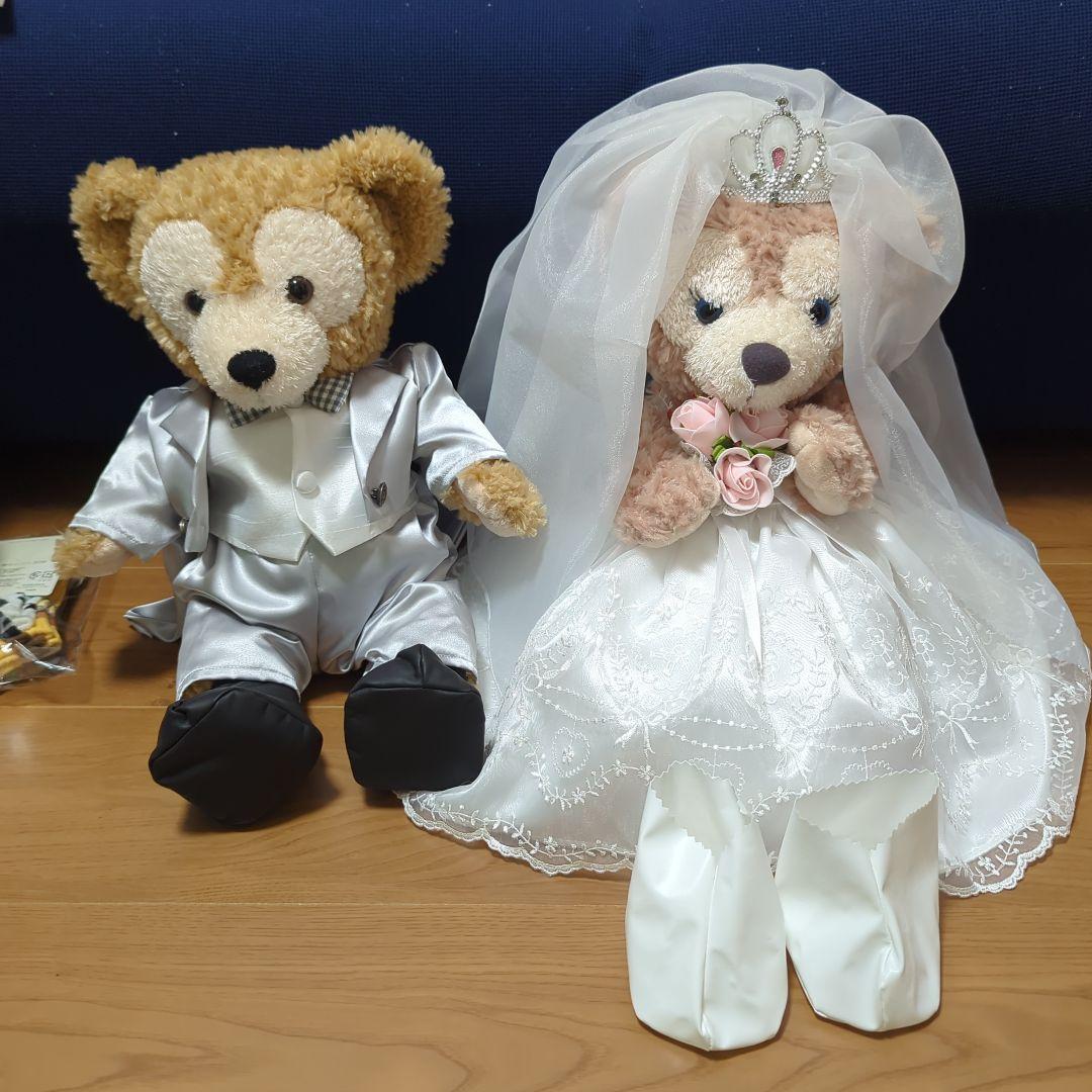 ☆MYU☆様　ウェルカムドール　ダッフィー　シェリーメイ　ウエディングドレス