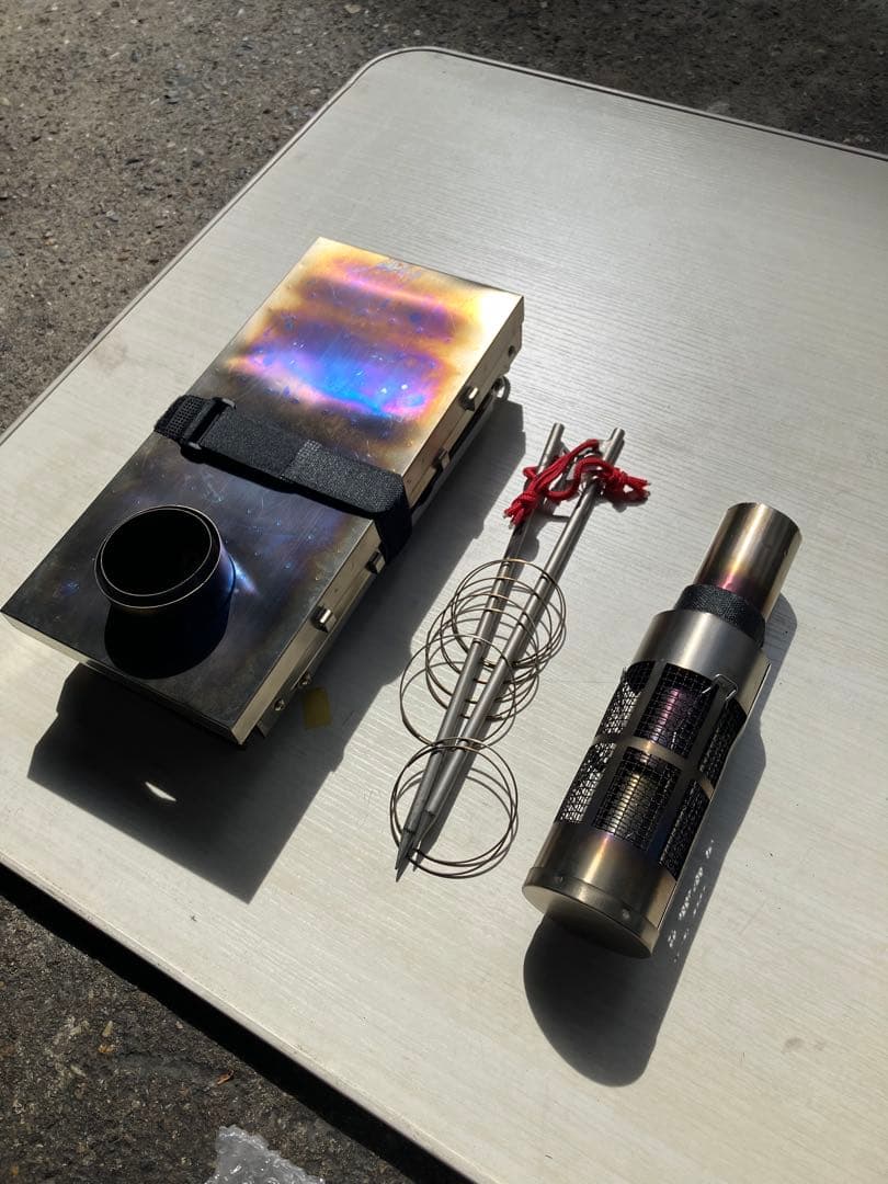 ウィンナーウェル WINNERWELL バックパック チタン 薪ストーブ