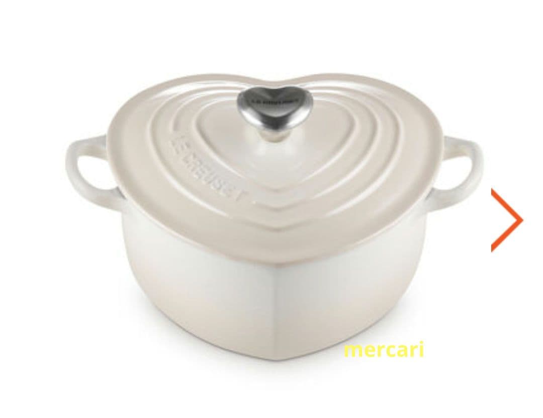 ちーちゃん【新品・未使用】ココットダムール ループ メレンゲ　ハートつまみ