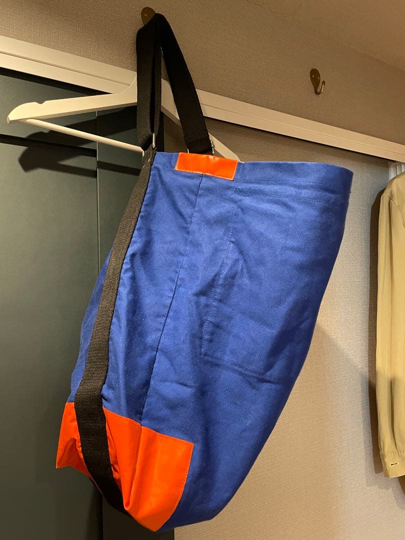 COMME des GARCONS SHIRT Cotton × PVC bag