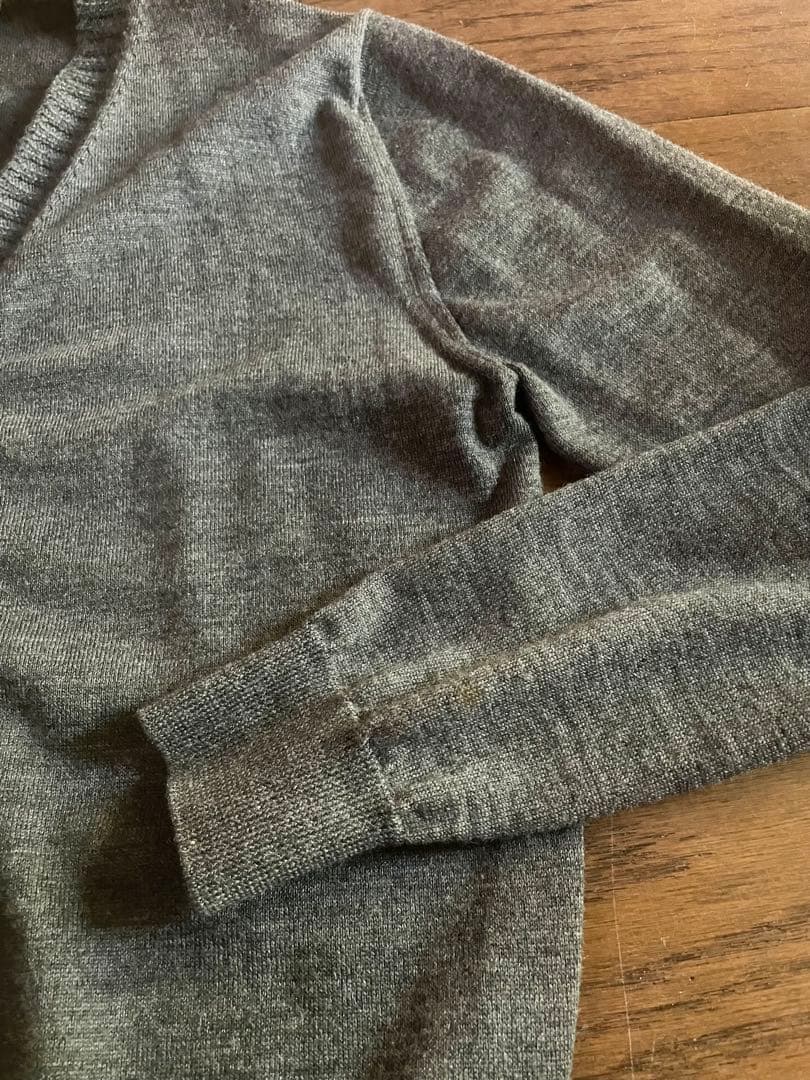 Cruciani クルチアーニ ウールカーディガン グレー セーター ニット48