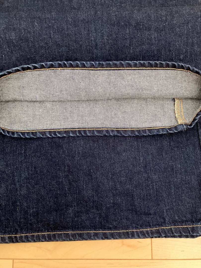 WWW！ETRETOKYO✖️EDWINコラボタックワイドデニムパンツS