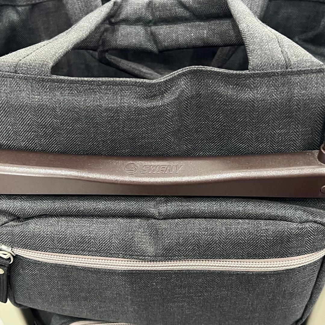 美品 SWANY キャリーバッグ キャンバスキャリーケース 軽量・滑らか