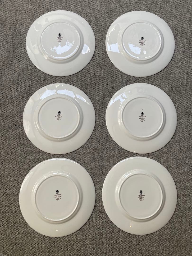 ウェッジウッド　ワイルドストロベリー　27cmプレート　6枚セット