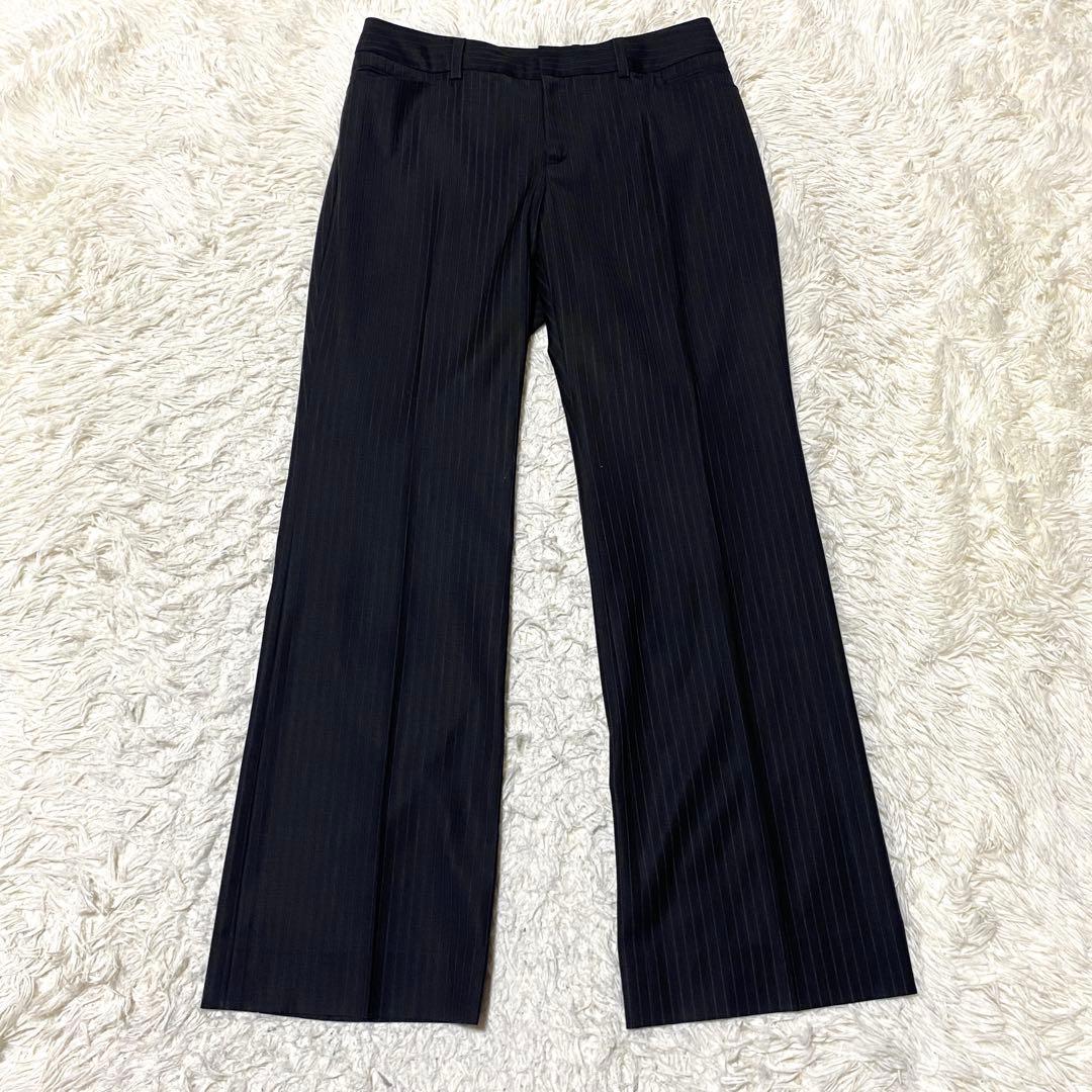 良品✨23区 スーツ セットアップ 大きいサイズ 3XL 黒 ジャケット パンツ