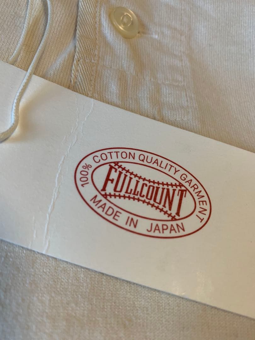 新品 FULLCOUNT フルカウント 長袖 Tシャツ 40 日本製
