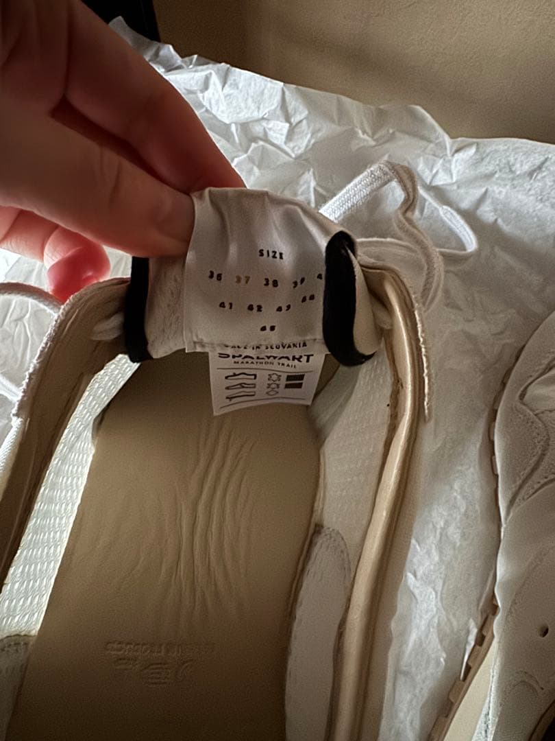 靴 SPALWARTMarathonTrail Low Sneakers white