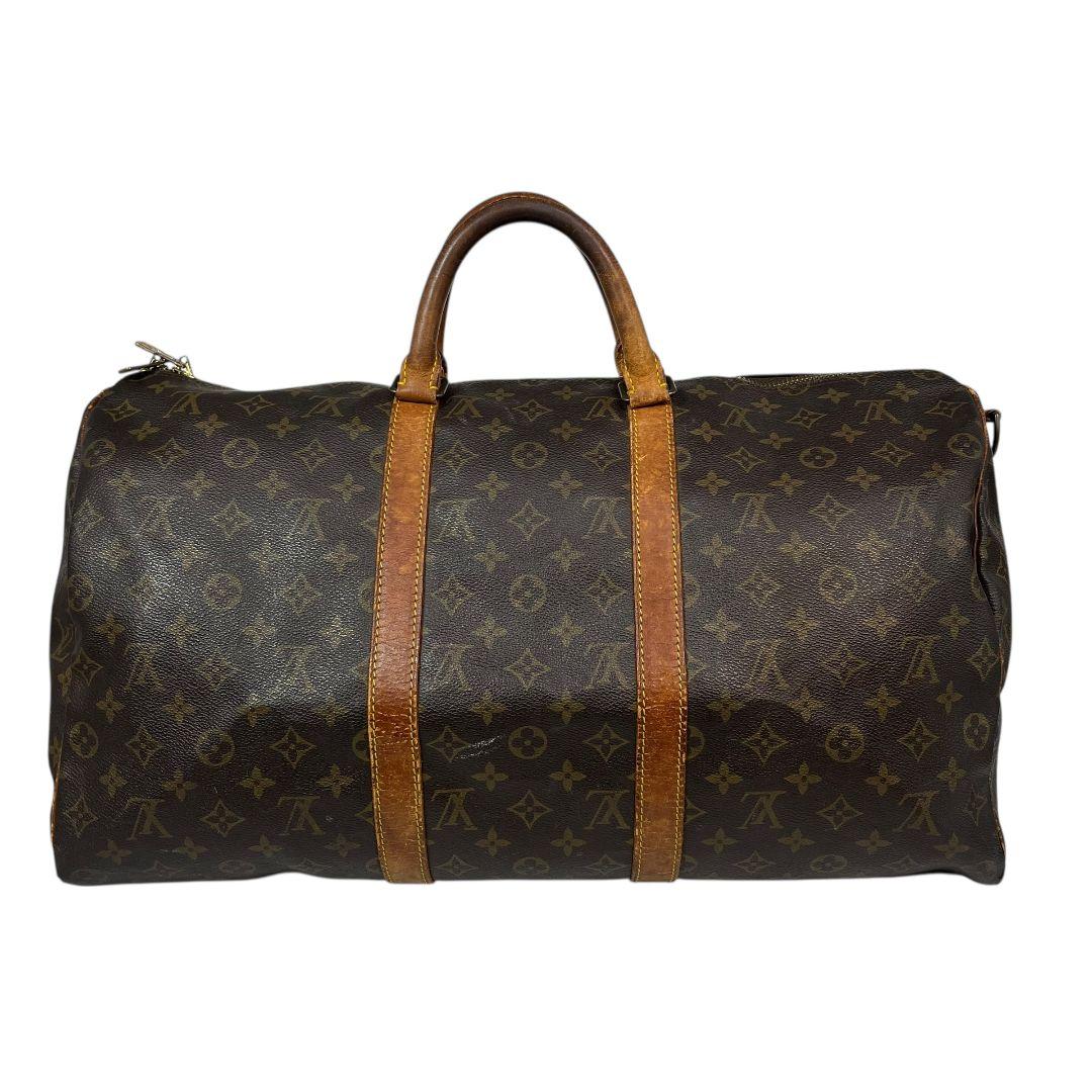 【正規品】ルイヴィトン　モノグラム　キーポル 50　ボストンバッグ　旅行かばん