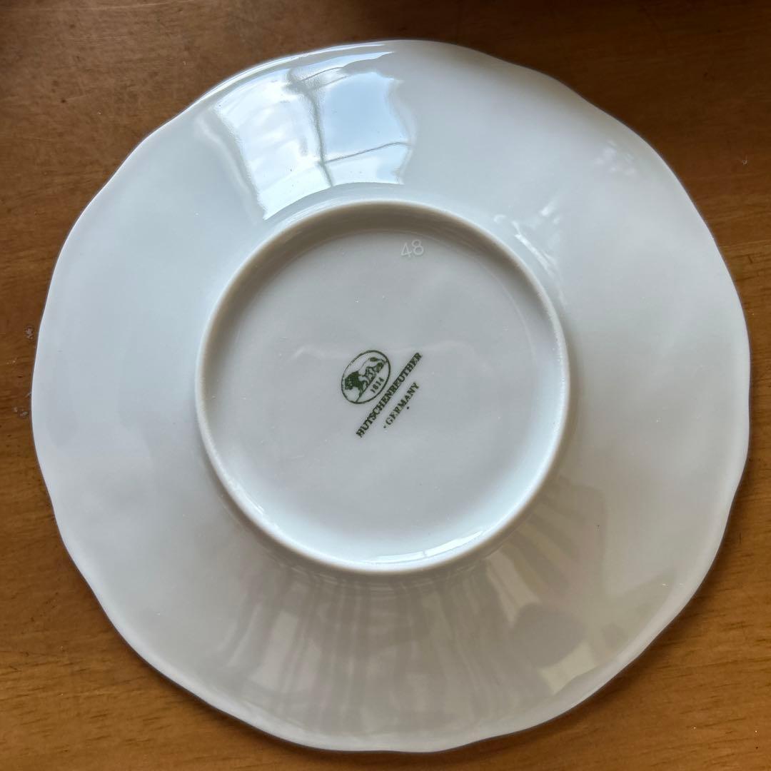 Hutschenreuther 青い食器セット未使用品