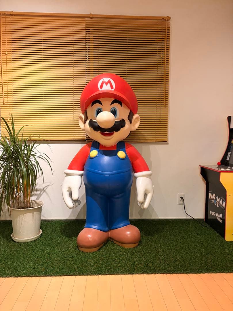 [橋]マリオ 等身大フィギュア 約150cm