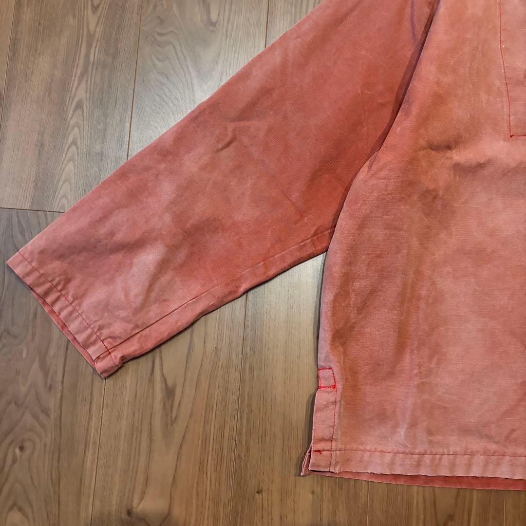 筆記体タグ ◎ 60s 70s L.L.BEAN スモック XL フェード