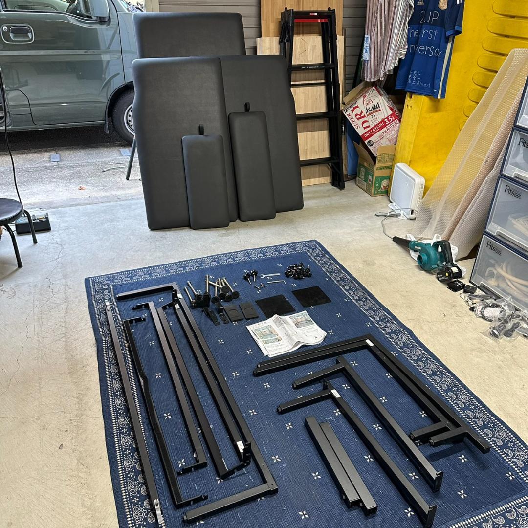 エブリィワゴン　ベッドキット　 MGR製　DA17W