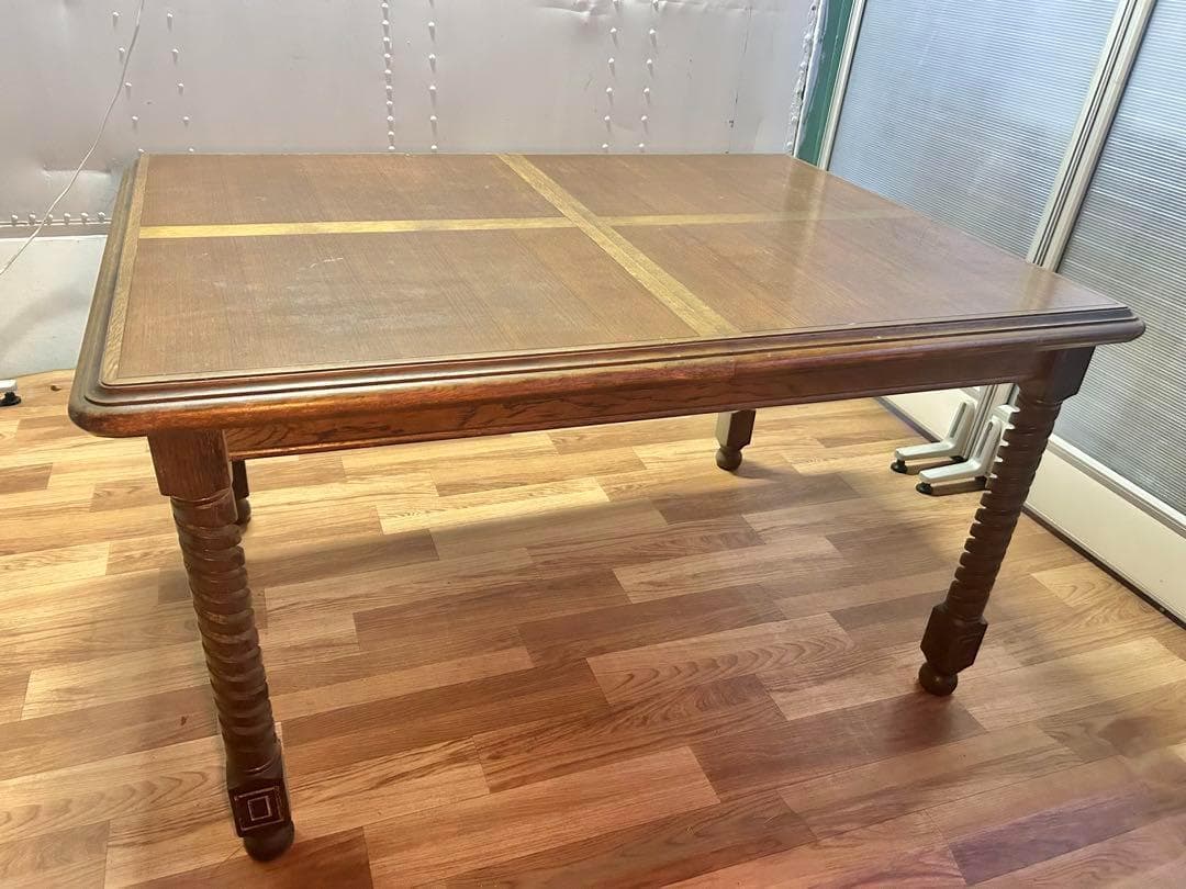 648 マルニ　木工 エジンバラ 伸長式テーブル 希少 ダイニング テーブル　b