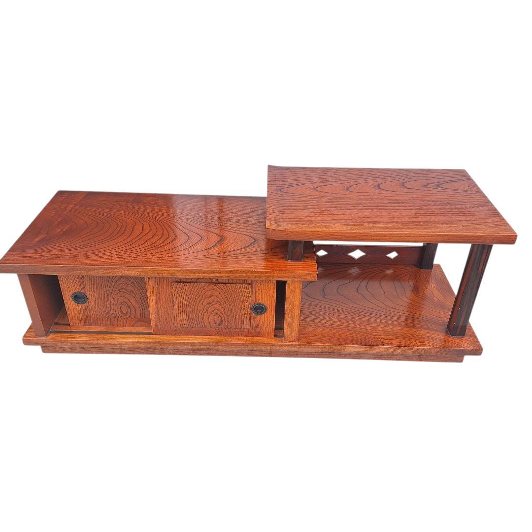 昭和レトロ 床の間飾り棚 テレビ台 和モダン ローボード