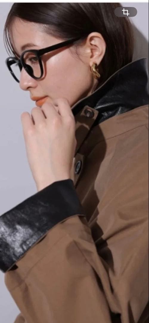 再値下げ❗️【新品未使用】Arpege story NEWバルマカーンコート 茶