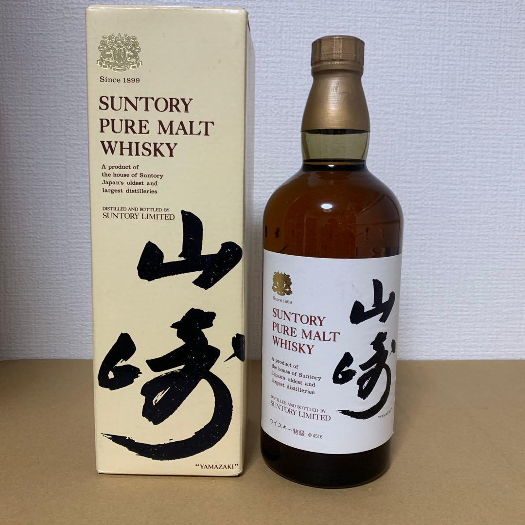 サントリーピュアモルトウイスキー　山崎　特級　760ml、4516 箱付(1)