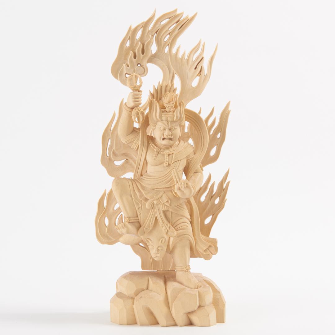 桧　蔵王権現　６寸　仏像＃０６３