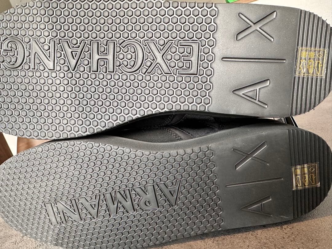 【新品未使用/値札付】Armani Exchange ボア&中綿ブーツ