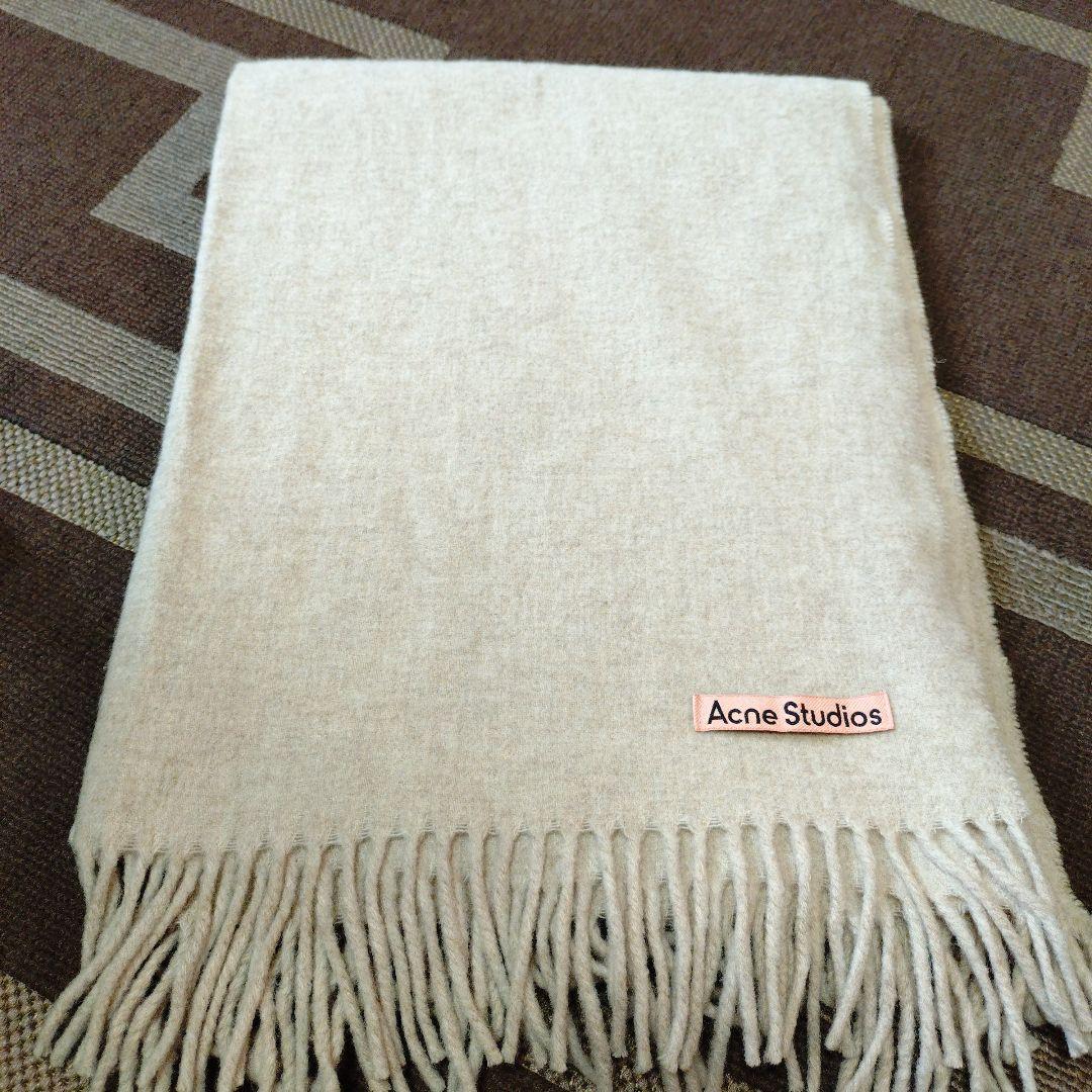 Acne Studios オートミール マフラー