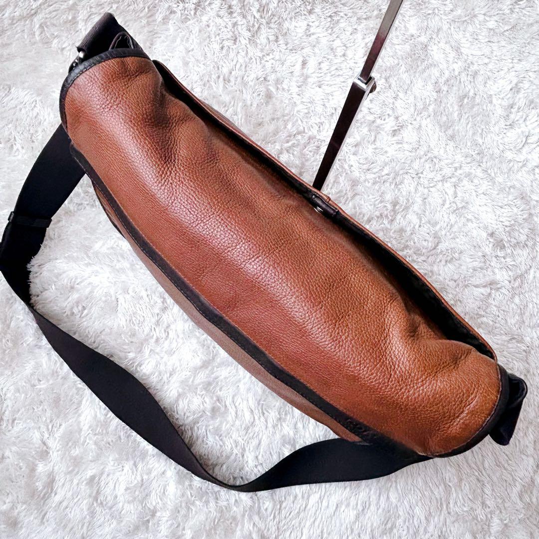 希少✨COACH コーチ ショルダーバッグ レザー ブラウン 70924 A4