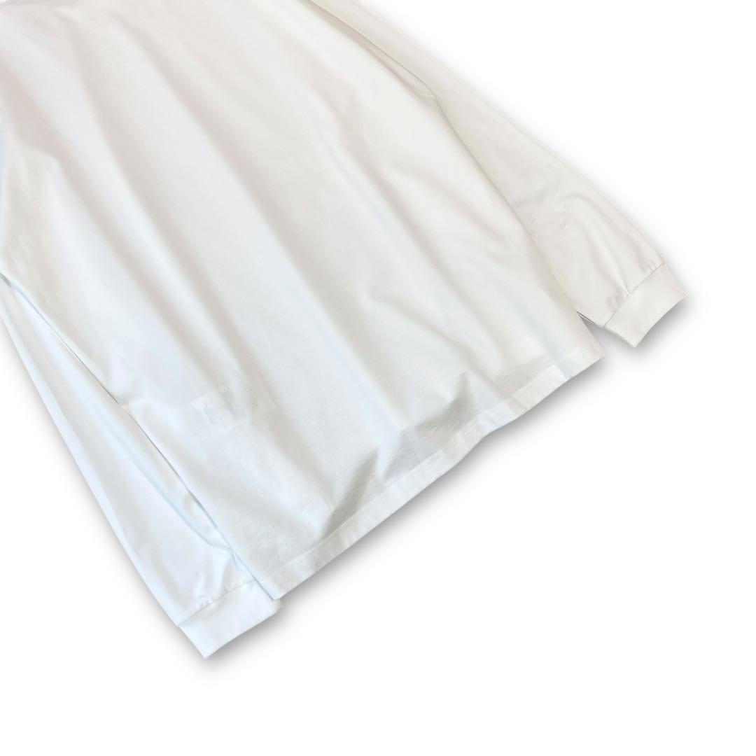 24SS✨タグ付✨タトラス OSMO ロンT 袖ロゴ 長袖 カットソー 白 03