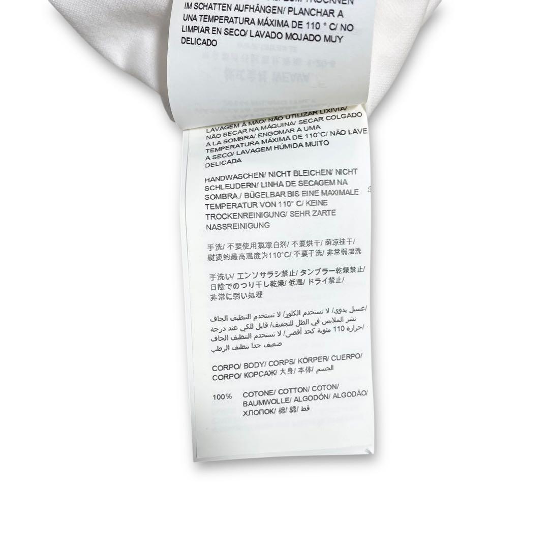 24SS✨タグ付✨タトラス OSMO ロンT 袖ロゴ 長袖 カットソー 白 03