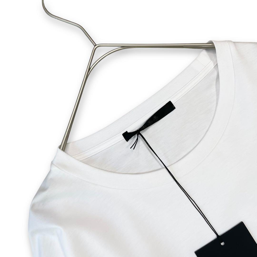 24SS✨タグ付✨タトラス OSMO ロンT 袖ロゴ 長袖 カットソー 白 03