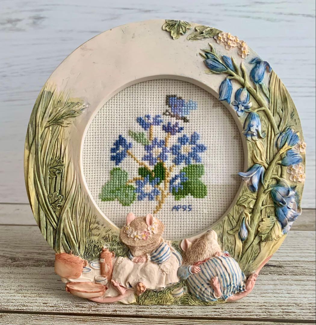 昼寝するもりねずみ男爵夫妻 フォトフレーム ブランブリーヘッジ