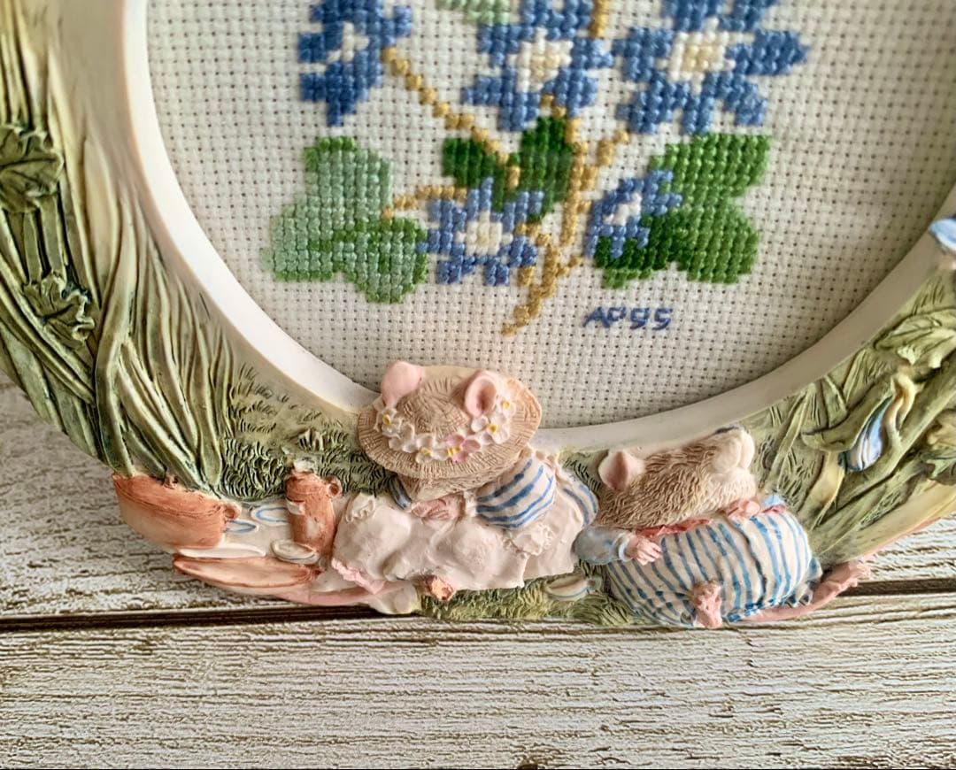 昼寝するもりねずみ男爵夫妻 フォトフレーム ブランブリーヘッジ