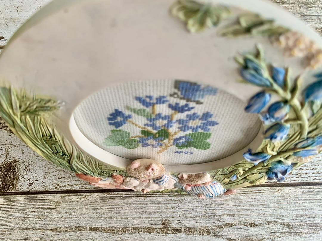 昼寝するもりねずみ男爵夫妻 フォトフレーム ブランブリーヘッジ