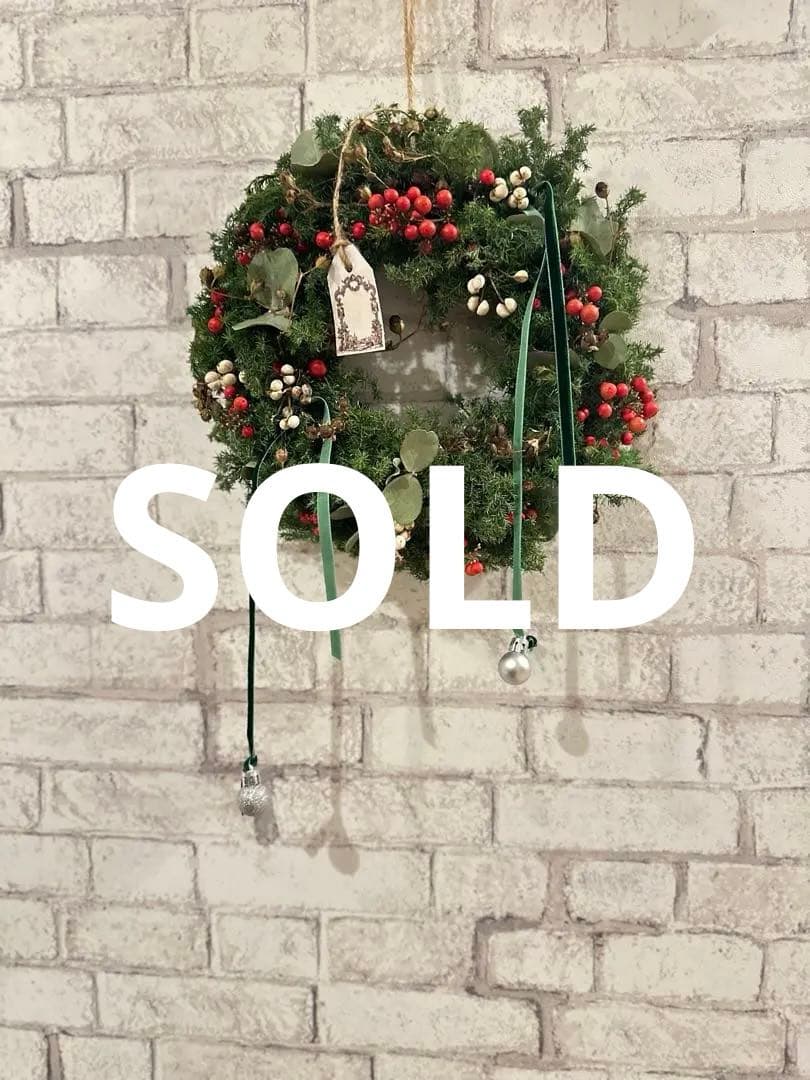 売り切れ　　 No.21 クリスマスリース