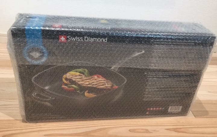 スイスダイヤモンド グリルパン スクエア IH対応 28cm SD66281i