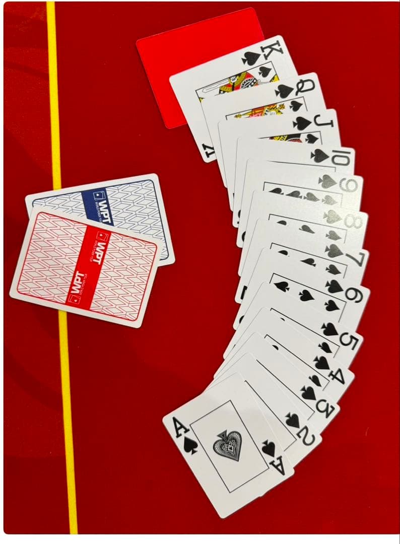 WPTポーカートランプ　赤・青 5セット ※セール中