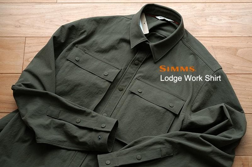 【新品未使用】SIMMS Lodge Work Shirt サイズM