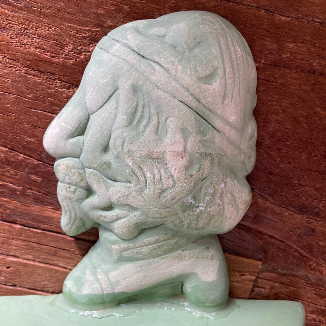 60s ヴィンテージ　ブックエンド　フロイト　ヌード　エロ　ヒッピー　セラミック